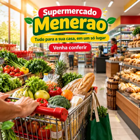 Anúncio de supermercado