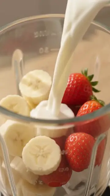 Vídeo de smoothie feito a partir de storyboard